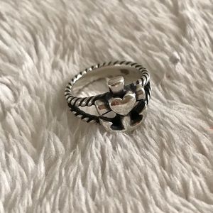 Faith, Hope, & Love Twisted Rope Ring Size 4.5